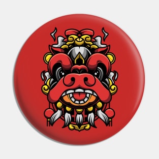 Lion Dance Pin