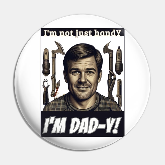 fathers day, I'm not just handY  I'm dad-y! / Love you, Dad! / happy father's day gift Pin by benzshope