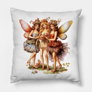 Birthday Fairies #1 Pillow