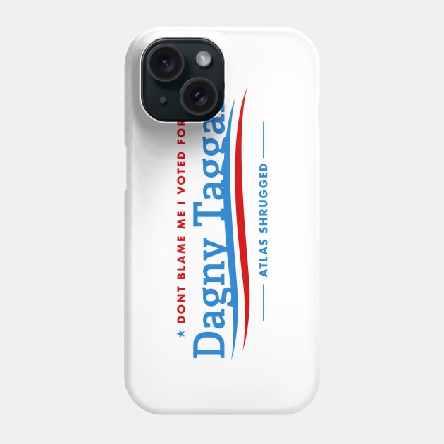 Dagny Taggart Phone Case by Woah_Jonny