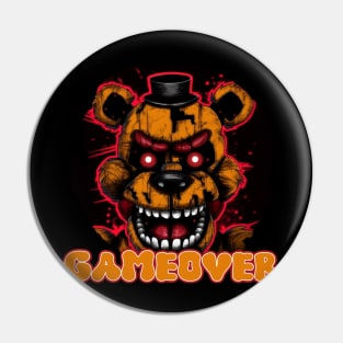 Game over Pin