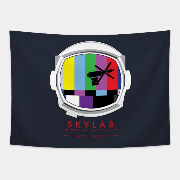 Skylab: The Original Space Station Tapestry by CosmoQuestX