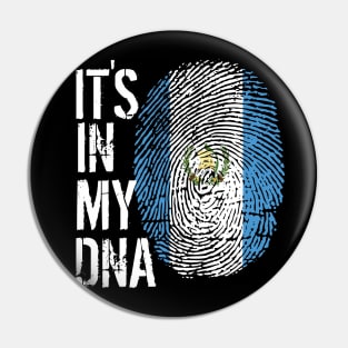 Guatemala Flag Fingerprint My Story DNA Guatemalan Pin