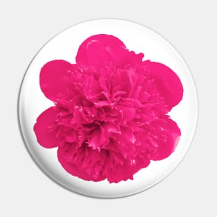 Pink Peony Pillow Pin