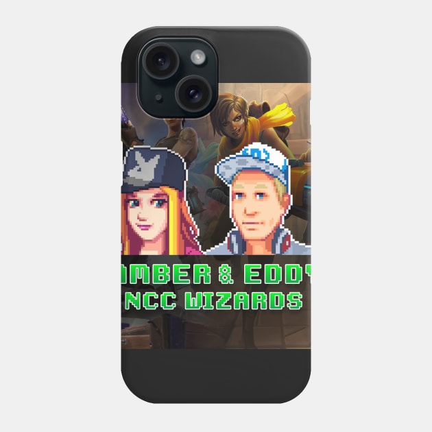 NCC WIZARDS AMBER & EDDY Phone Case by NintendoChitChat