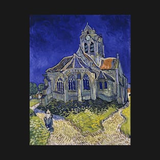 The church at Auvers by Vincent van Gogh T-Shirt