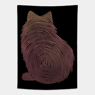 CatFingerprintLines. Tapestry