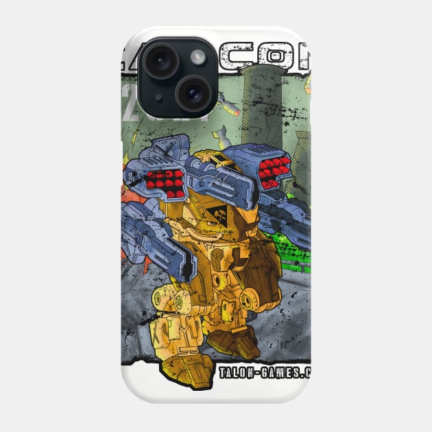 2021 CAV-CON WHITE Phone Case by Talon Games