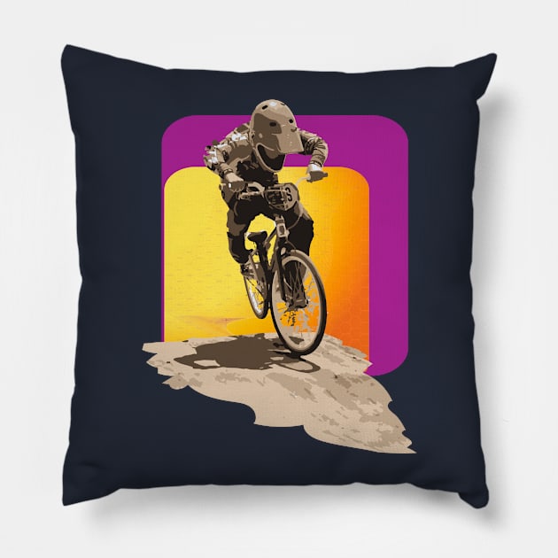 bmx Pillow by Original_Badman