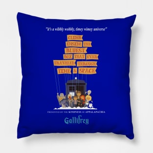 Wibbly Wobbly Timey Wimey Universe Pillow