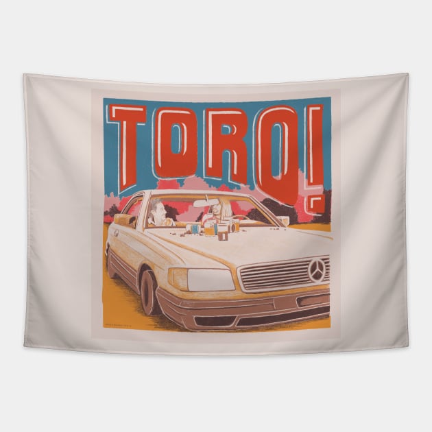 TORO! | Mandibles Movie Poster Art Tapestry by Great Big Store