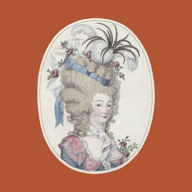 French Antoinette Woman by RedThorThreads