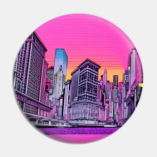 vintage New York 90s 03 Pin