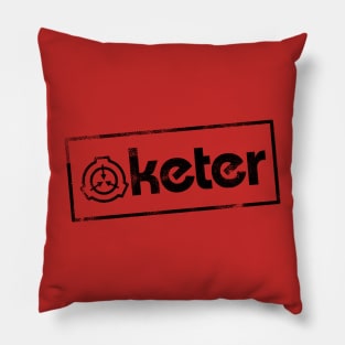 Keter SCP Foundation Object Class Pillow