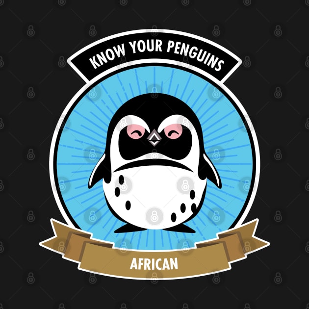 African Penguin - Know Your Penguins by Peppermint Narwhal