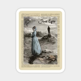 Jane Eyre Book Cover Art Magnet