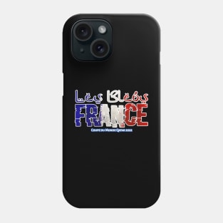 Qatar World Cup 2022. French flag. Phone Case