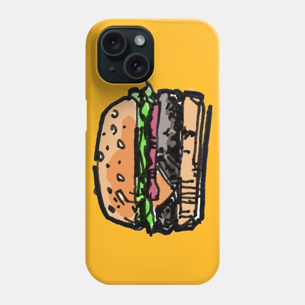 Cheeseburger Phone Case by enoogs