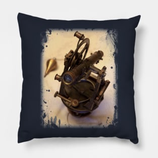 Vintage Surveying Instrument Pillow