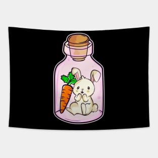 Cute Bunny in a Bottle | Easter Teacher Gift | Love Bunnies Tapestry