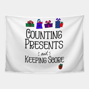 Counting Presents Tapestry