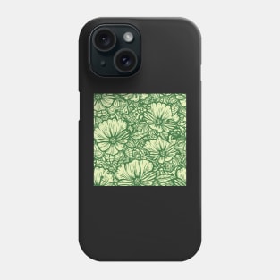 Hand Drawn Flower Seamless Pattern Phone Case