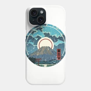 Mt. Fuji Moon Phone Case