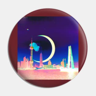 Night City Pin