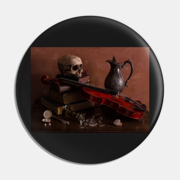 Musical Vanitas Pin by TheBigYin