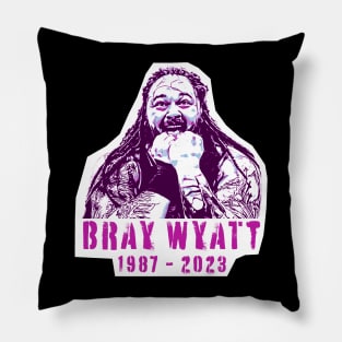 Bray Wyatt - RIP 1987-2023 Pillow