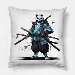 samurai panda Pillow