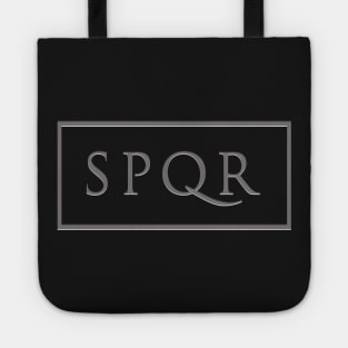 SPQR - Roman Empire Stone Carving Tote