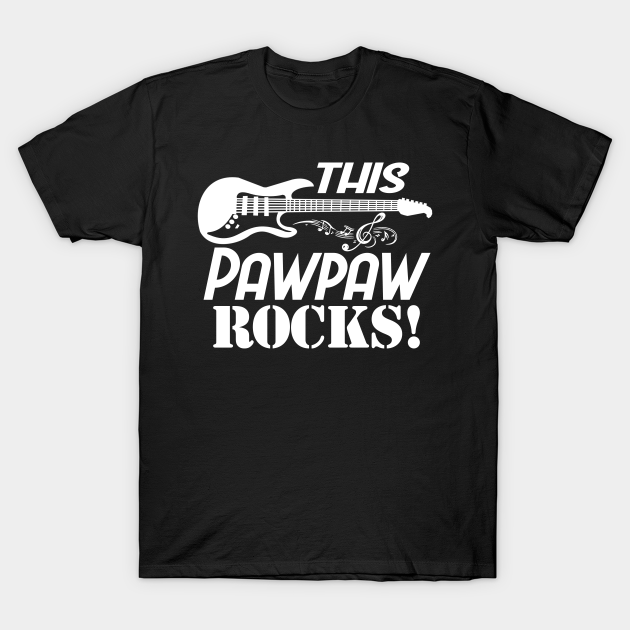 Discover Mens This Grandpa Rocks T Shirt - Guitar Rock n Roll Funny Gift Pawpaw - Mens This Grandpa Rocks - T-Shirt