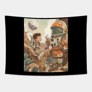 Calvin and Hobbes Lazy Lazing Tapestry