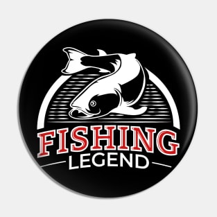 Fishing Legend Pin