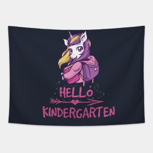 First day of kindergarten sign Tapestry