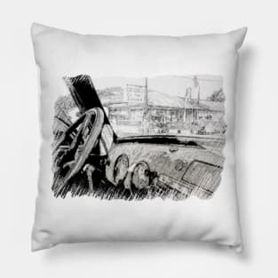 Cab Cruise Pillow