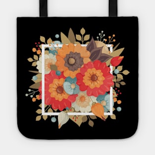 Vintage style flowers Tote