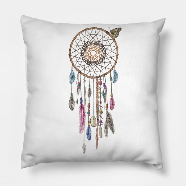 Dreamcatcher Pillow by rcaldwell