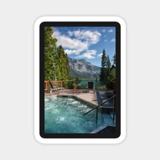 Emerald Lake, Emerald Hot Tub Magnet