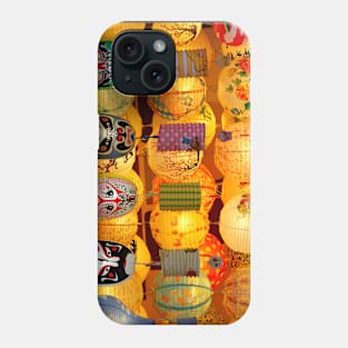 Chinese Lanterns on Display Phone Case