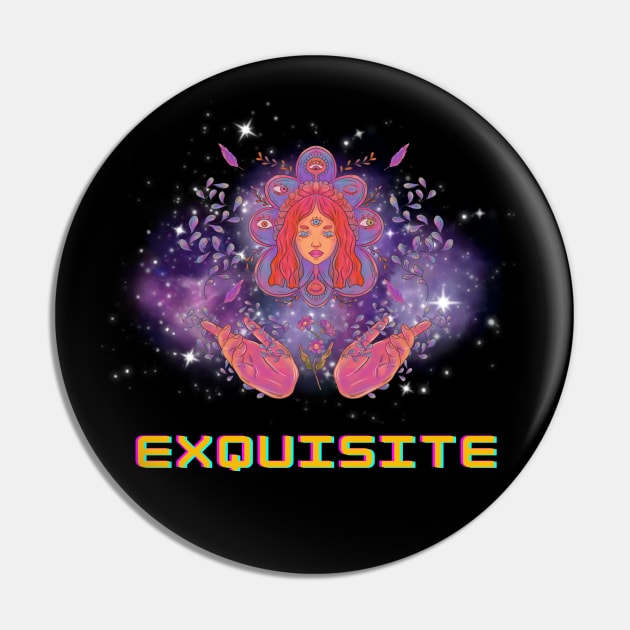 Exquisite Goddess Pin by Astro's Designs