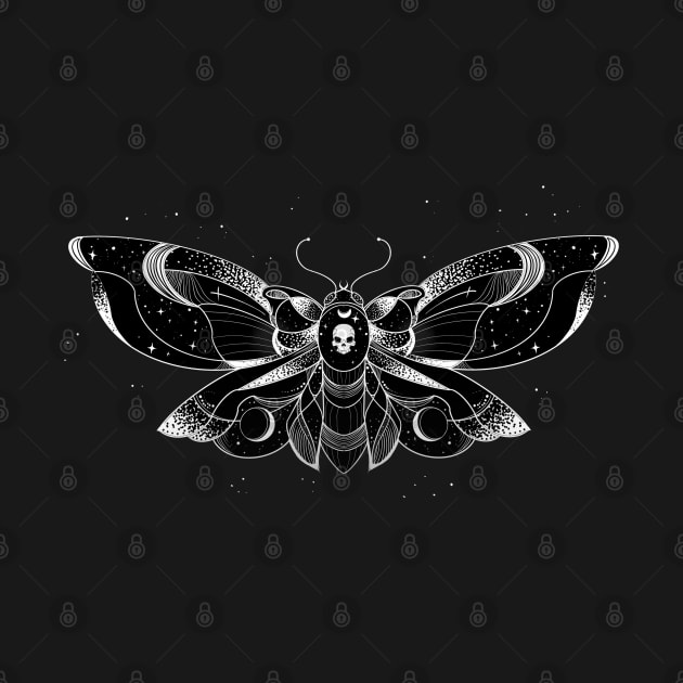 Death head Moth by Juliet & Gin