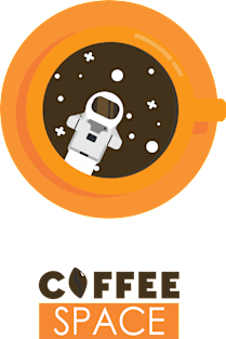 Coffee Space Magnet