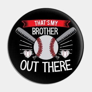 Baseball sister Shirt Cute Baseball Gift for sisters Pin