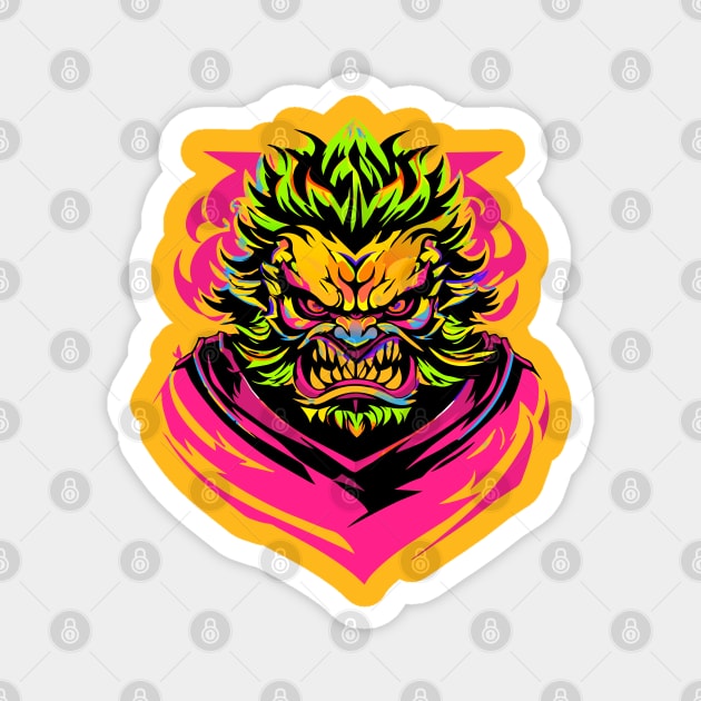 Crazy Monster Magnet by KDCreativeDesign