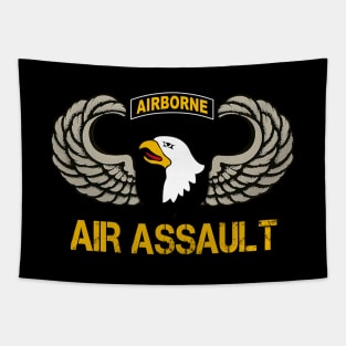 101st Airborne Shirt - "Air Assault" - Veterans Day Tapestry