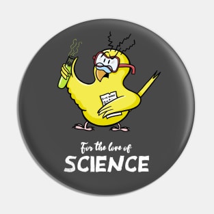 For the Love of Science! Pin