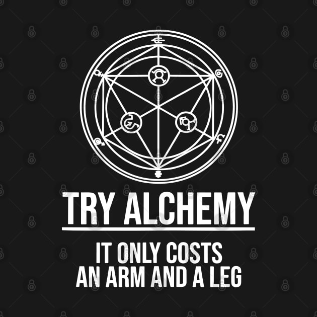 Funny Japanese Anime Gift Try Alchemy by LEGO