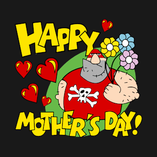 Happy Funny Mother's design T-Shirt